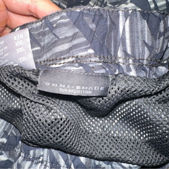 Mens XXL Columbia Swim, Hiking shorts tropical Pattern - Picture 8 of 10